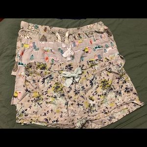 Lot of Old Navy Sleep Shorts Large